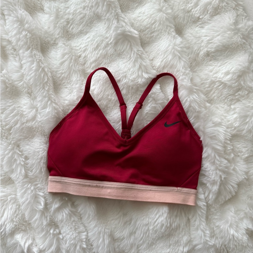 Nike Women's Red Sports Bra